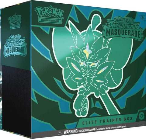 Caja de Entrenador Élite de Twilight Masquerade de Pokémon TCG Scarlet & Violet (fecha de lanzamiento: 24 de mayo de 2024)