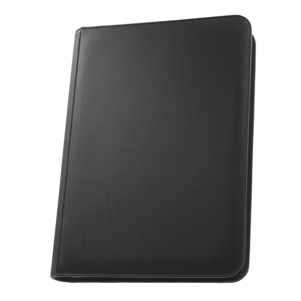 Palms Off Gaming STEALTH 9 Pocket Zip Trading Card Binder Black The palms-off-gaming-stealth-9-pocket-zip-trading-card-binder-black-the