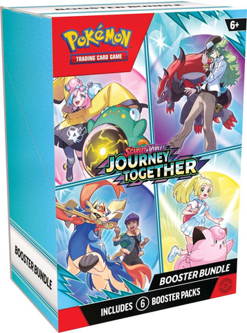 POKÉMON TCG Scarlet & Violet 9 Journey Together Booster Bundle (Release Date 11 Apr 2025)