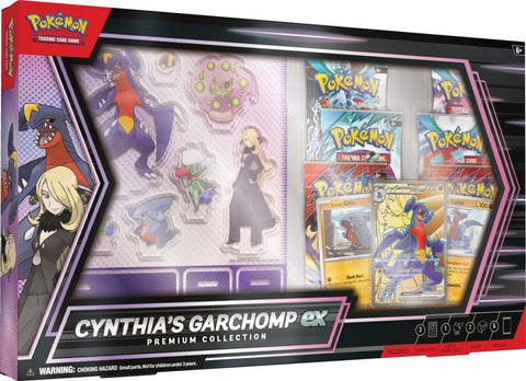 Pokemon TCG Cynthia's Garchomp ex Premium Collection (Release Date 4 July 2025)