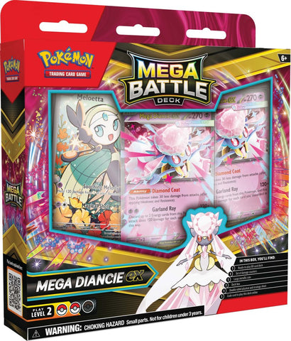 Pokémon TCG Mega Battle Deck—Mega Diancie ex (Release Date 24Oct 2025)