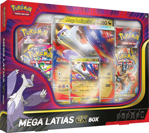 Pokémon TCG Mega Latias ex Box (Release Date 24 Oct 2025)
