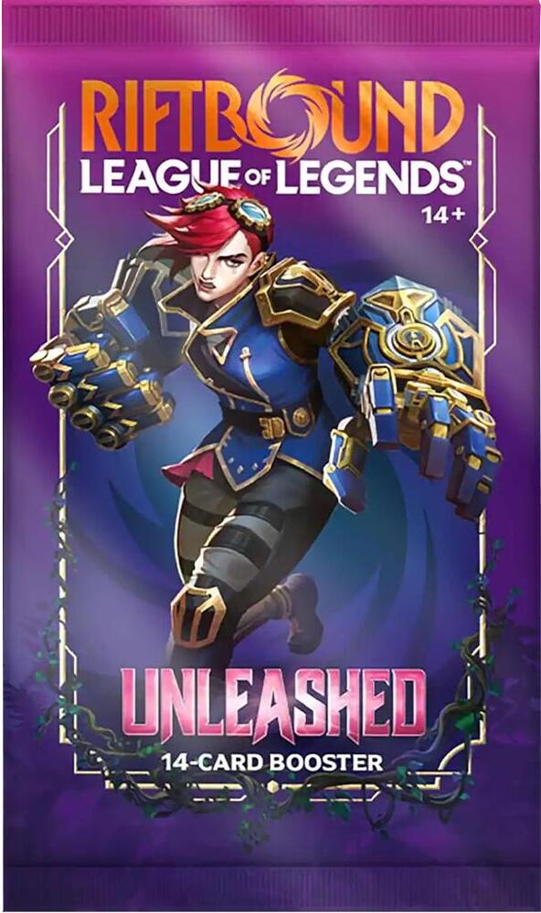 Riftbound League of Legends TCG Unleashed Booster Pack (Release