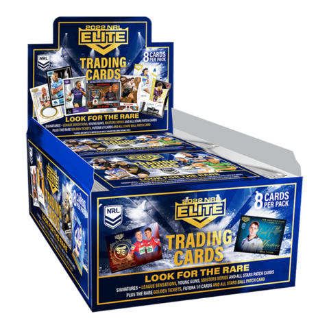 Rugby League 2022 Elite Trading Cards Display of 24 Packs