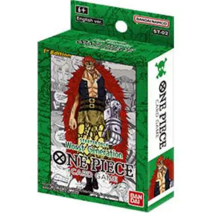 One Piece Card Game Starter Deck Super Pre-Release Version (ST-02PRE) Worst Generation