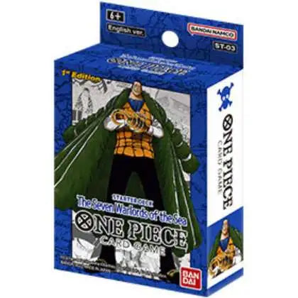 One Piece Card Game Starter Deck Super Pre-Release Version (ST-03PRE) The Seven Warlords of the Sea