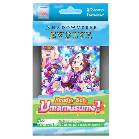 Mazo inicial en inglés de Shadowverse Evolve CSD01 Ready, Set, Umamusume! (fecha de lanzamiento: 8 de diciembre de 2023)