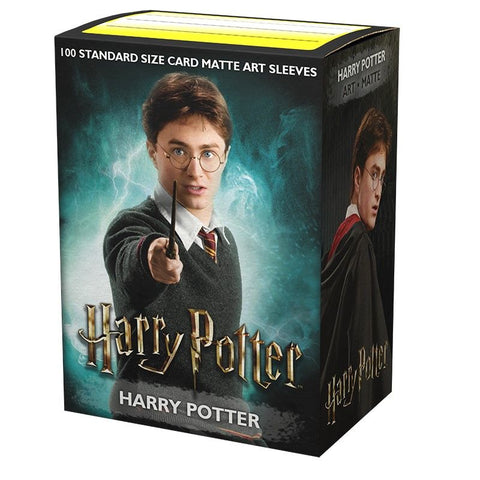 Fundas - Escudo del Dragón - Caja de 100 - Arte MATE - Mundo Mágico Harry Potter