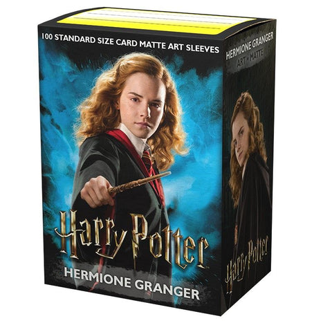 Fundas - Escudo de Dragón - Caja 100 - Arte MATE - Mundo Mágico Hermoine Granger