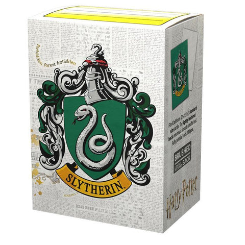 Sleeves - Dragon Shield - Box 100 - MATTE Art - Wizarding World Slytherin
