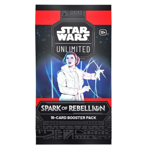 Paquete de refuerzo de Star Wars Unlimited Spark of Rebellion (fecha de lanzamiento: 8 de marzo de 2024)