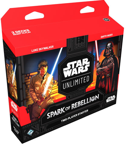 Star Wars Unlimited - Spark of Rebellion: juego de inicio para dos jugadores (fecha de lanzamiento: 8 de marzo de 2024)