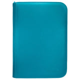 ULTRA PRO Binder - Vivid 4-Pocket Zippered Pro-Binder: Teal
