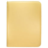 ULTRA PRO Binder - Vivid 9-Pocket Zippered Pro-Binder: Yellow
