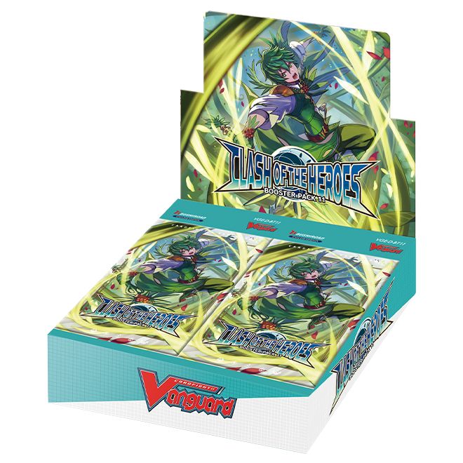 cardfight vanguard v series booster box Cardfight!! VGE-D-BT11 Clash of the Heroes (Relea – The Games Corner One Box:Wave5Tier2 Snow Chapter Exclusive Special Energy Rare Raymond Swanland Brandon Pokemon Cards Price