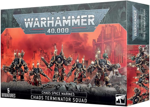 Escuadrón de exterminadores del Caos de los Marines Espaciales del Caos de Warhammer 40,000