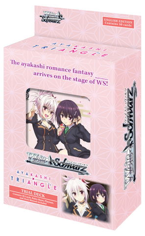 Weiss Schwarz Ayakashi Triangle English Trial Deck (Release date 16 Aug 2024)