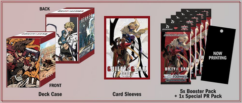 Conjunto de suministros en inglés Guilty Gear -Strive- de Weiss Schwarz (fecha de lanzamiento: 15 de diciembre de 2023)