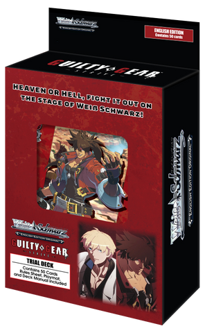 Weiss Schwarz Guilty Gear -Strive- English Trial Deck + (Release date 15 Dec 2023)