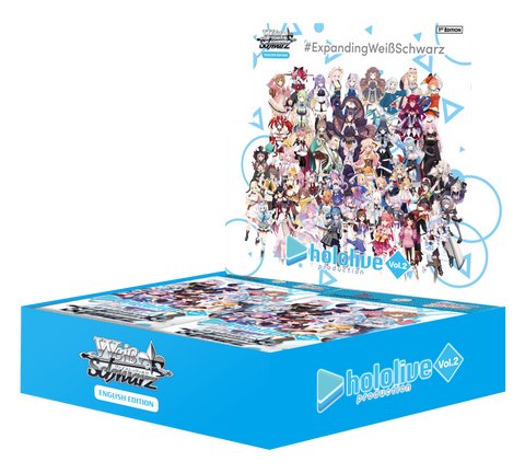 Caja de refuerzo en inglés de Weiss Schwarz Hololive Production Vol.2 (fecha de lanzamiento: 4 de agosto de 2023)