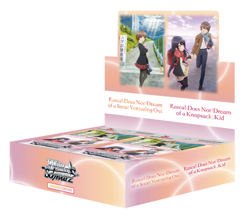 Weiss Schwarz Rascal Does Not Dream Series Booster Box (Release date 28 March 2025)
