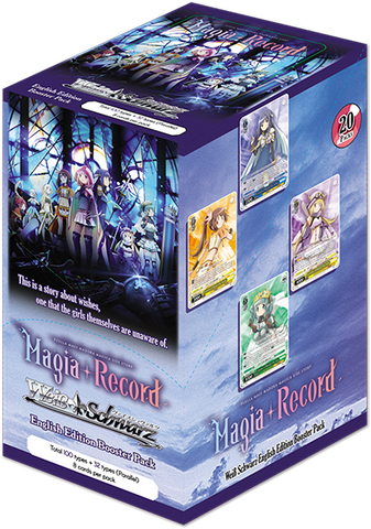 Weiss Schwarz TV Anime Magia Record: Puella Magi Madoka Magica Side Story Booster Box (Release Date 23 April 2021)