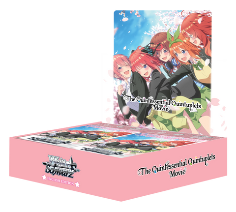 Weiss Schwarz The Quintessential Quintuplets Movie English Booster Box (Release Date 2 June 2023)