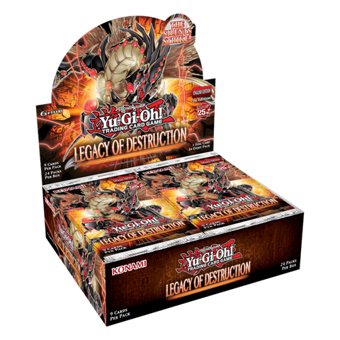 Caja de sobres de Yu-Gi-Oh Legacy of Destruction (fecha de lanzamiento: 25 de abril de 2024)