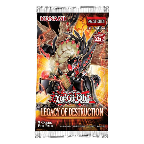 Paquete de refuerzo de Yu-Gi-Oh Legacy of Destruction (fecha de lanzamiento: 25 de abril de 2024)