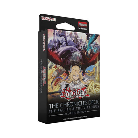 Yu-Gi-Oh The Chronicles The Fallen & The Virtuous Deck All-Foil Edition (OTS Launch Date 22 Oct 2025)