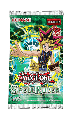 Paquete de refuerzo de la carta del 25.° aniversario de Yu-Gi-Oh! Spell Ruler (fecha de lanzamiento: 13 de julio de 2023)