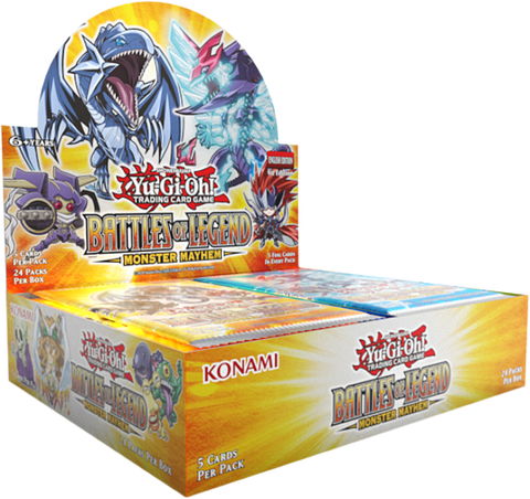 Yu-Gi-Oh! Battles of Legend Monster Mayhem Booster Box (Release Date 28 Aug 2025)