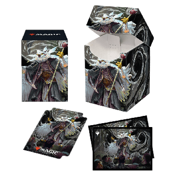 Ultra Pro 100+ Deck Box and 100ct Sleeves for MTG featuring Silverquill