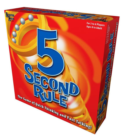 5 Second Rule Board Game