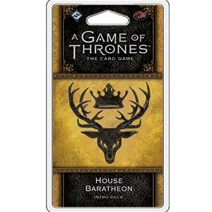 A Game of Thrones LCG House Baratheon Intro Deck