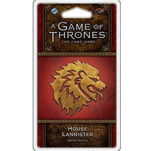 A Game of Thrones LCG House Lannister Intro Deck