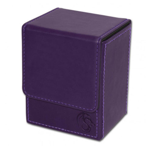 BCW Deck Case Box LX Purple (Holds 80 cards)
