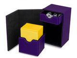 BCW Deck Case Box LX Purple (Holds 80 cards)