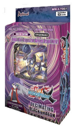 BUDDYFIGHT TRIAL DECK VOL. 1 - DECIMATING BLACK DRAGON (BFE-X-TD01)-English (Release date 14 July 2017)