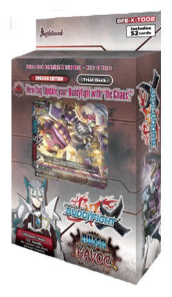BUDDYFIGHT TRIAL DECK VOL. 2 - RULER OF HAVOC (BFE-X-TD02)-English (Release date 14 July 2017)