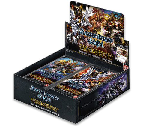 Juego de cartas Battle Spirits Saga Set 01 (BSS01) Caja de refuerzo Dawn of History (fecha de lanzamiento: 28 de abril de 2023)