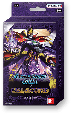 Mazo de inicio del juego de cartas Battle Spirits Saga ST02 Call of the Curse (fecha de lanzamiento: 28 de abril de 2023)