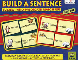 Build a Sentence Part 1 – The Games Corner