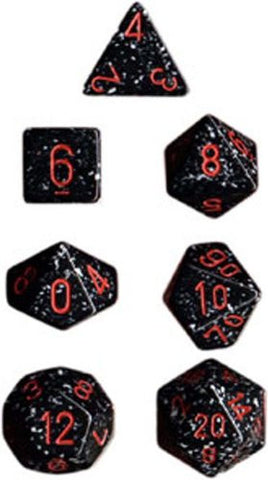 CHX 25308 Speckled Polyhedral Space 7-Die Set