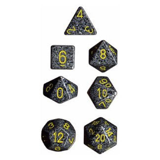 CHX 25328 Speckled Polyhedral Urban Camo 7-Die Set