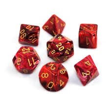 CHX 27434 Vortex Burgundy/gold 7-Die Set