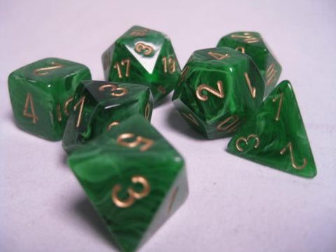 CHX 27495 Lustrous Green/silver 7-Die Set