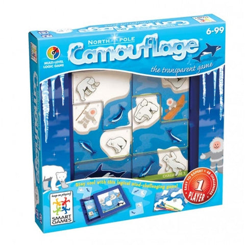 Camouflage North Pole - Smart Logic Game 