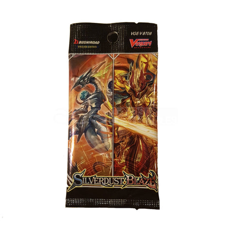 Cardfight Vanguard VGE-V-BT08 Silverdust Blaze Booster Pack-English (Release Date 04/09/2020)