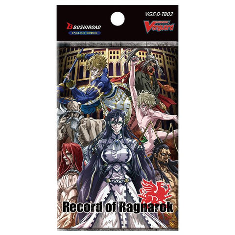 Cardfight!! Vanguard OverDress VGE-D-TB02 Paquete de refuerzo Record Of Ragnarok (fecha de lanzamiento: 15 de julio de 2022)